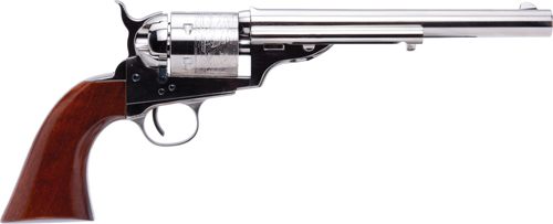 Cimarron 1872 Open TOP Army 45LC 7.5in FS Nickel Walnut view 2