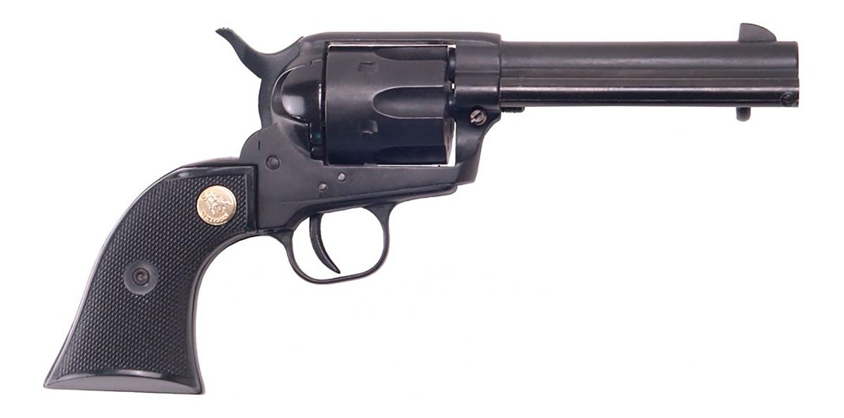 Cimarron F.A ASPLINK1 Plinkerton 22 LR 6 Shot 4.75in Matte Black Steel Barr
