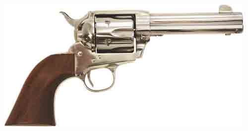 Cimarron Frontier 38SPL/357MAG PW FS 4.75in Stainless Walnut