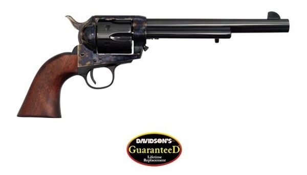 Cimarron 7TH Cavalry 45LC FS 7.5in CC/Blued Walnut