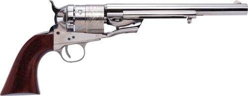Cimarron 1860 Richards-Mason TYP2 45LC 8in FS Nickel Walnut