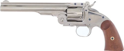 Cimarron NO.3 Schofield 45LC 7in FS Nickel Walnut view 3