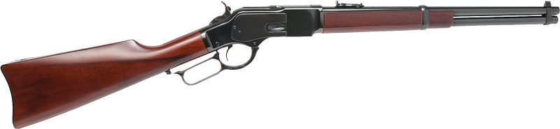 Cimarron 1873 US Marshall 45LC 18in Blued Walnut