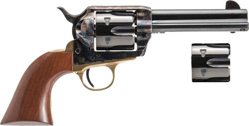 Cimarron Pistolero 45LC/45ACP 4.75in W/Dual Cylinder CC/BL/BR