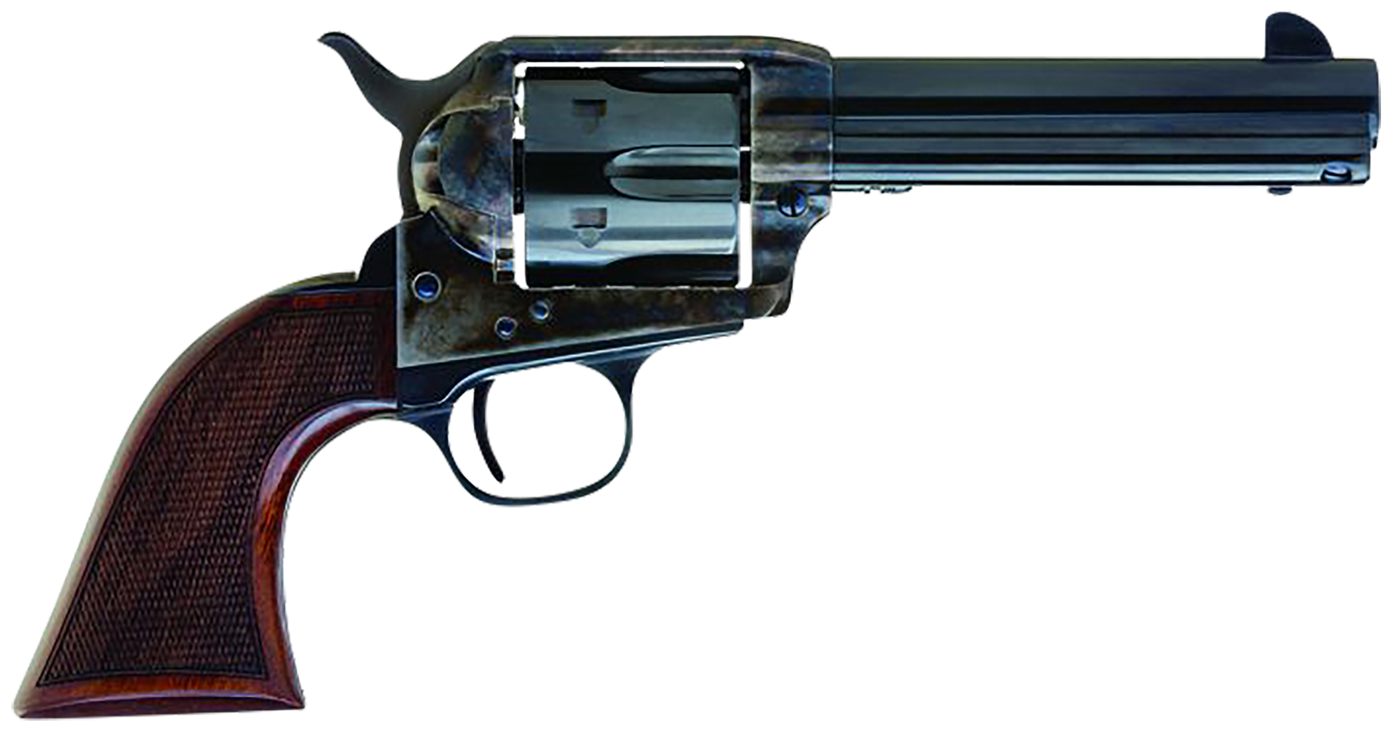 Cimarron F.A AR400 Arizona Ranger 357 Mag 6 Shot, 4.75in Blue w/Engraved St