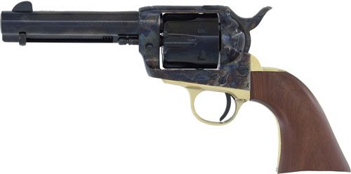 Cimarron PPP9MM Pistolero 9mm Luger 6 Shot, 4.75in Blued Barrel Cylinder, C view 3