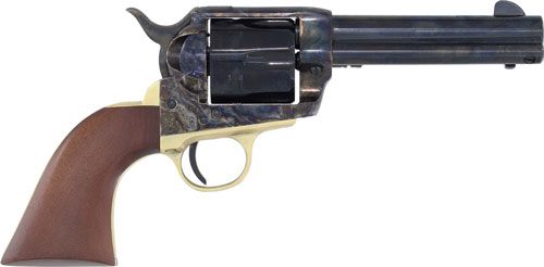 Cimarron PPP9MM Pistolero 9mm Luger 6 Shot, 4.75in Blued Barrel Cylinder, C view 4