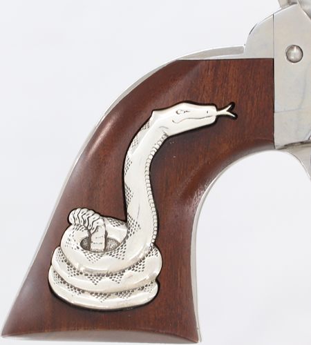 Cimarron MAN W/NO Name 45LC Frontier 4.75in Silver Snake