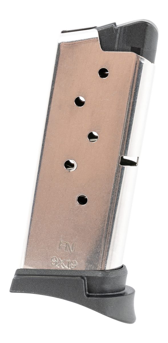 FN America 20100262 503 6rd 9mm Luger Stainless/Black