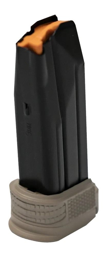 FN America 20100380 509 Compact 15rd Base Pad w/Mag Sleeve 9mm Luger Black/ view 2
