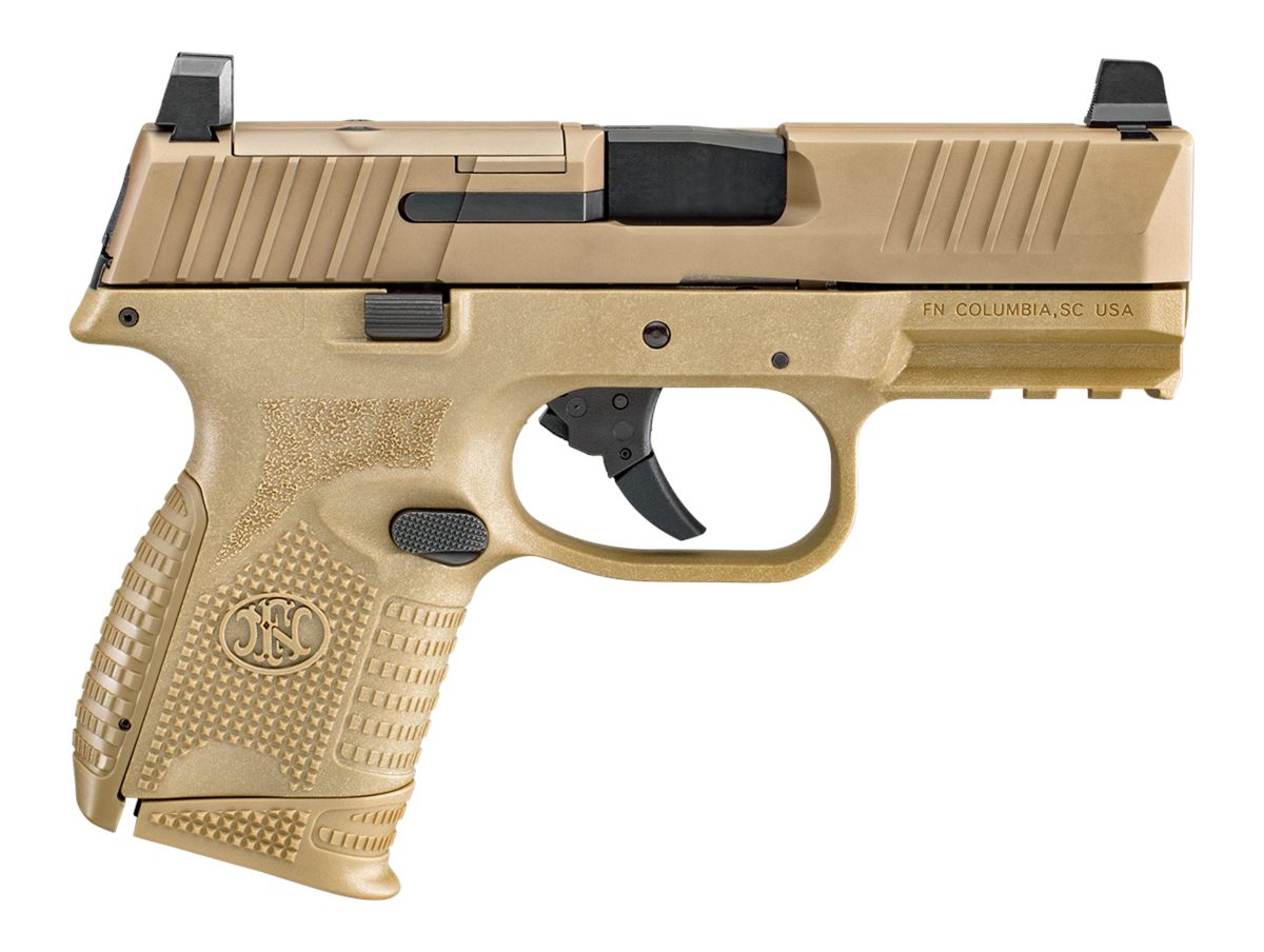 FN America 66100575 509C MRD 9mm Luger 10+1 3.70in Black Recessed Target Cr