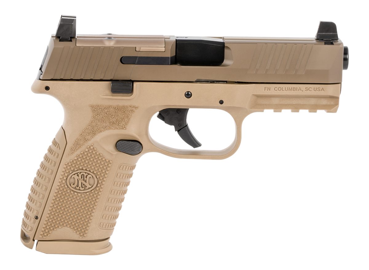 FN USA 66100742 509M MRD Mid-Size 9mm Luger 10+1 4in Black Recessed Crown B