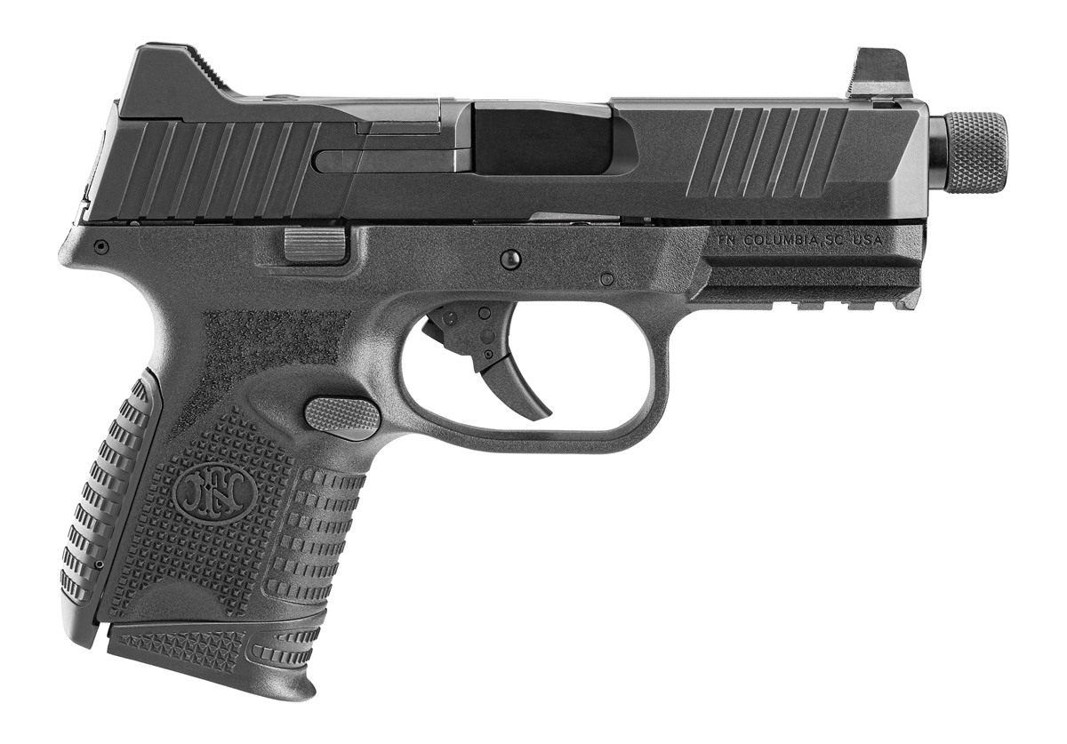 FN USA 66100783 509CT Compact 9mm Luger 10+1, 4.32in Black Steel Threaded B