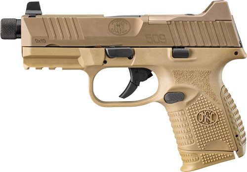FN America 66100780 509C Tactical Compact 9mm Luger 12+1/24+1, 4.32in Black view 3