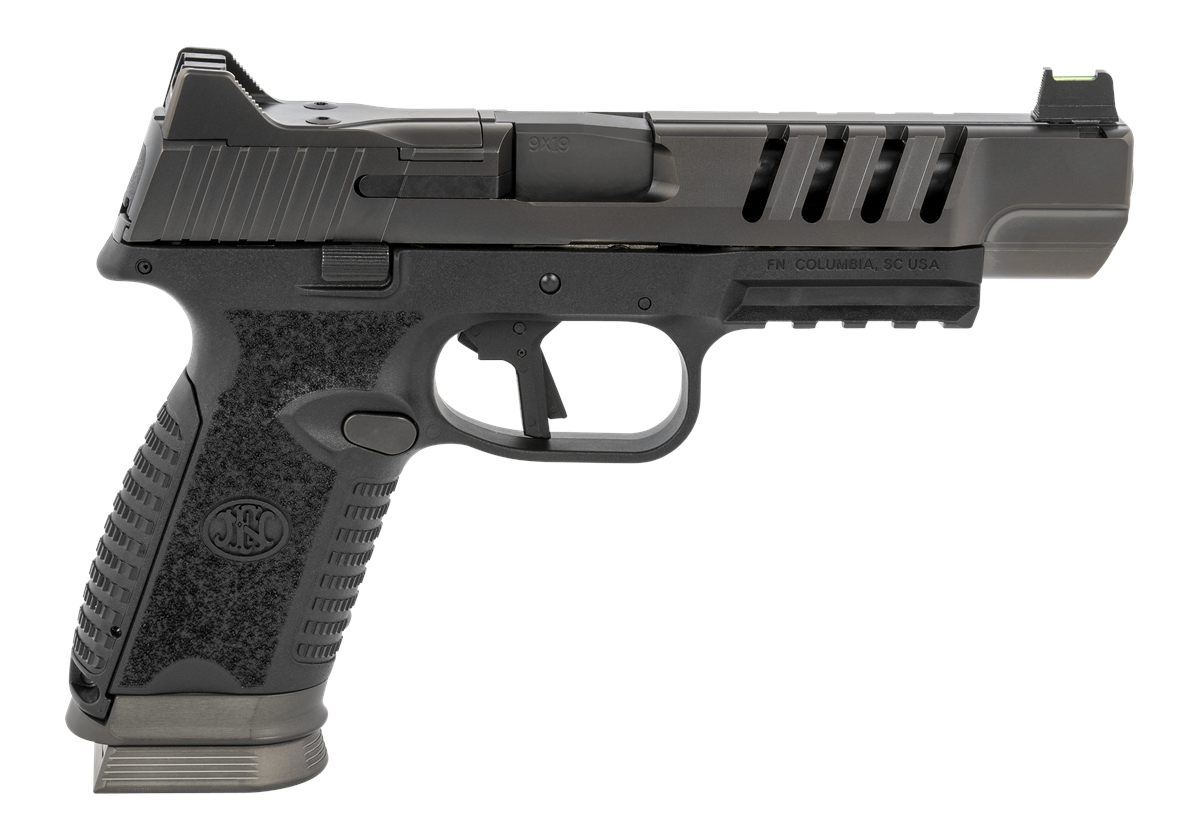 FN America 66100843 509 LS Edge 9mm Luger 5in Barrel 17+1, Matte Black Poly