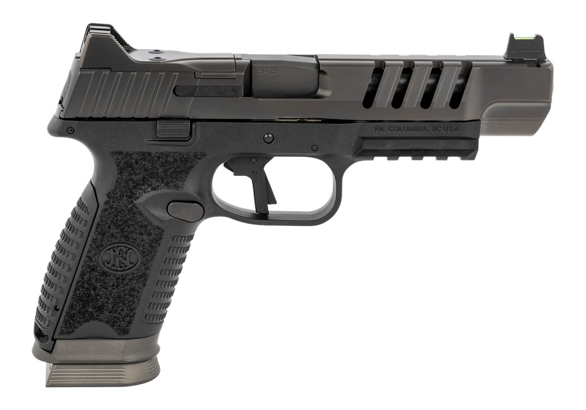 FN 66100940 509 LS Edge 9mm Luger 5in Barrel 10+1, Matte Black Polymer With
