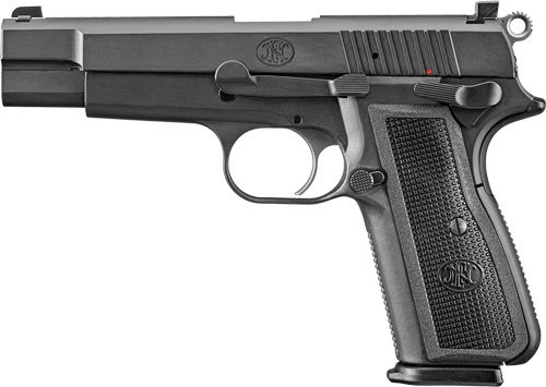 FN America 66100256 High Power 9mm Luger 17+1, 4.70in Black Target Crown St view 6