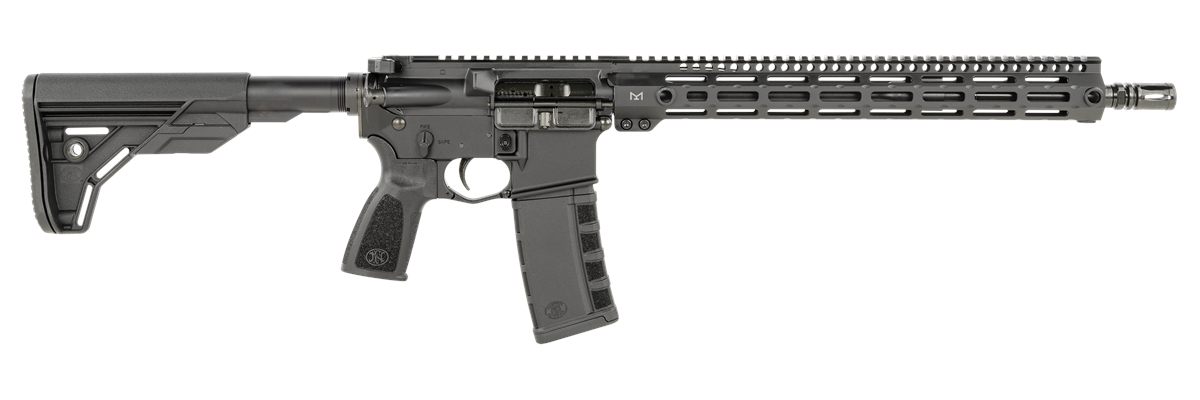 FN 36100658 FN 15 Tac3 Duty 5.56x45mm NATO 16" Chrome-Lined Barrel 30+1,  Black Anodized Rec/Lightweight, 15" M-LOK Handguard, Black 6 Position Collapsible Stock, Optics ready
