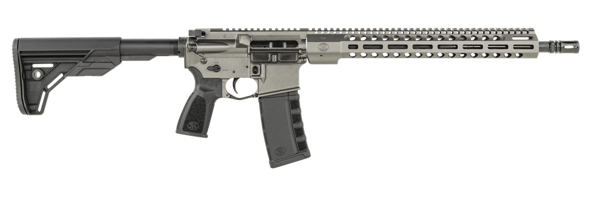 Fn 36100652 15 Tac3 5.56x45mm Nato 30+1 16in Chrome-Lined Barrel, Gray Anod