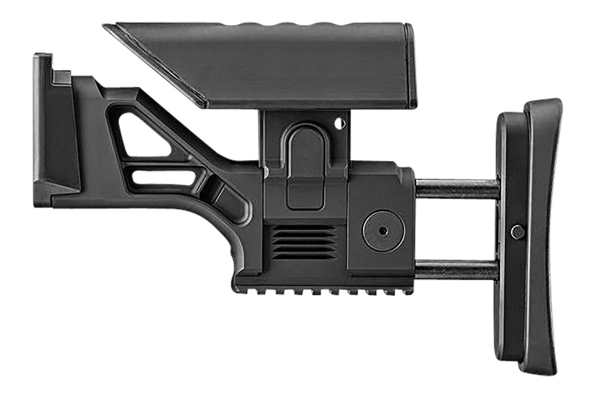 FN America 20100566 SSR Rear Stock Assembly Black Aluminum, Fully Adjustabl