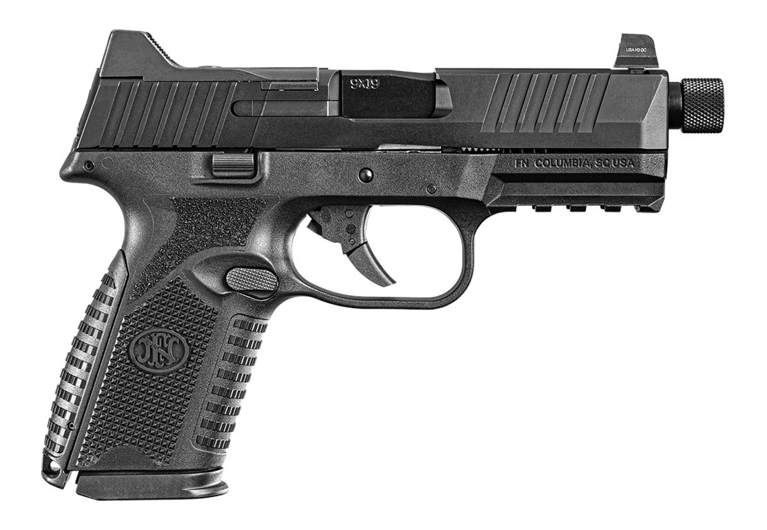 FN America 66100838 509MT Mid-Size 9mm Luger 10+1 4.50in Black Target Crown