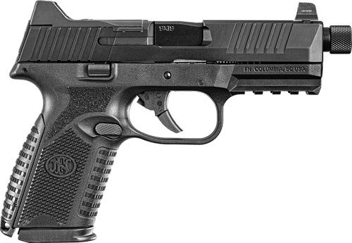 FN America 66100838 509MT Mid-Size 9mm Luger 10+1 4.50in Black Target Crown view 4