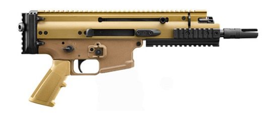 FN 38101245 Scar 15P 5.56x45mm 10+1 7.50in Black Anodized Chrome Lined Stee view 3