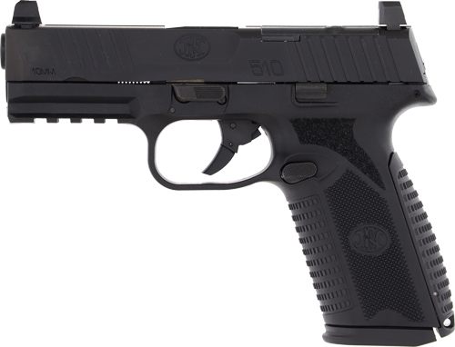 FN America 66101379 510 MRD Full Size 10mm Auto 15+1, 4.10in Black Target C view 4