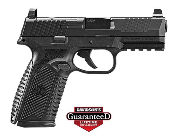FN America 66101379 510 MRD Full Size 10mm Auto 15+1, 4.10in Black Target C view 5