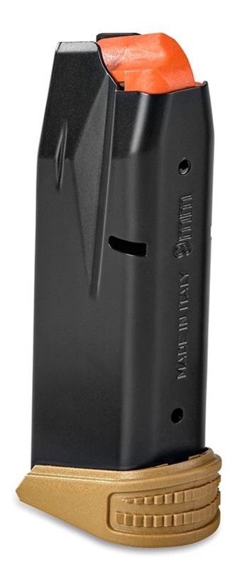 FN America 20100707 Reflex Replacement Magazine 11rd 9mm Luger FDE Extended view 2