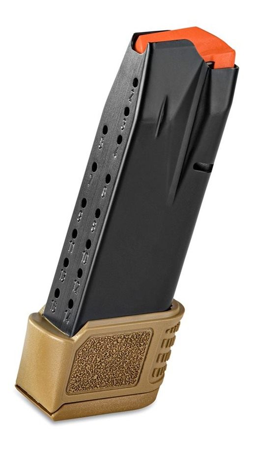 FN America 20100709 Reflex Replacement Magazine 15rd 9mm Luger FDE Extended view 2