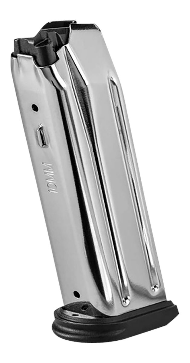 FN America 20100733 510 Replacement Magazine 10rd 10mm Stainless Steel w/ B