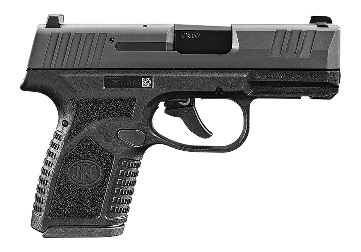 FN America 66101412 Reflex Micro-Compact 9mm Luger 10+1, 3.30in Black Targe