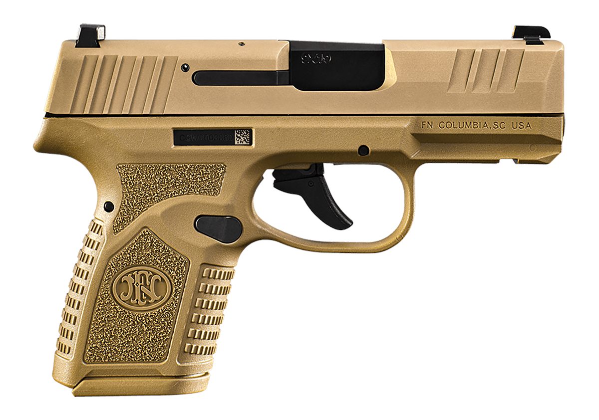 FN America 66101413 Reflex Micro-Compact 9mm Luger 10+1, 3.30in Black Targe
