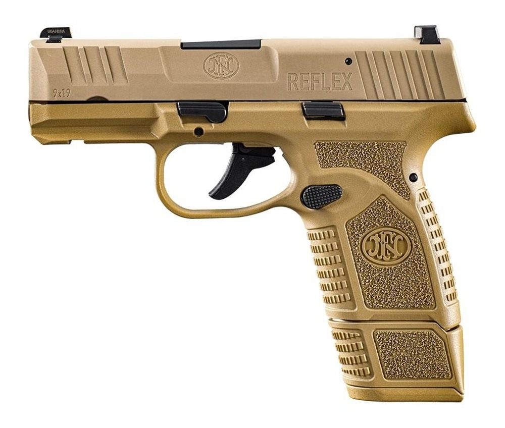 FN America 66101413 Reflex Micro-Compact 9mm Luger 10+1, 3.30in Black Targe view 2