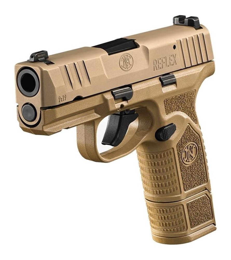 FN America 66101413 Reflex Micro-Compact 9mm Luger 10+1, 3.30in Black Targe view 4