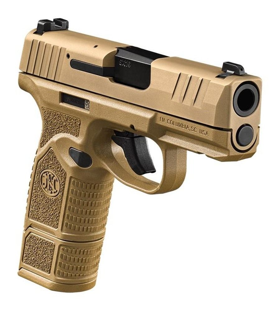FN America 66101413 Reflex Micro-Compact 9mm Luger 10+1, 3.30in Black Targe view 5