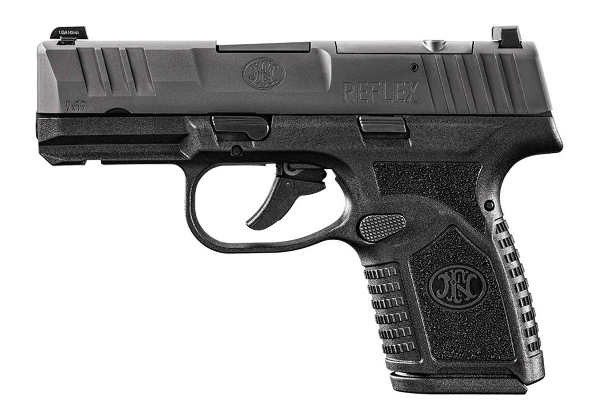 FN America 66101414 Reflex MRD Micro-Compact 9mm Luger 10+1, 3.30in Black T view 2