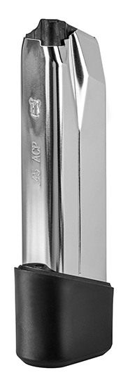 FN America 20100735 545 Replacement Magazine 10rd 45 ACP Stainless Steel w/ view 2