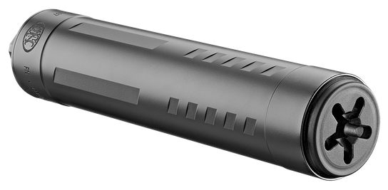 FN USA Catch 22 Ti Suppressor LR/17 HMR 5.25in 1/2inx28 Thread Black view 3