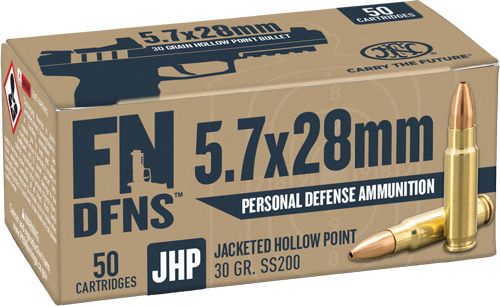 FN America USA Dfns SS200 Personal Defense Ammunition 5.7x28mm 30gr JHP 189 view 3
