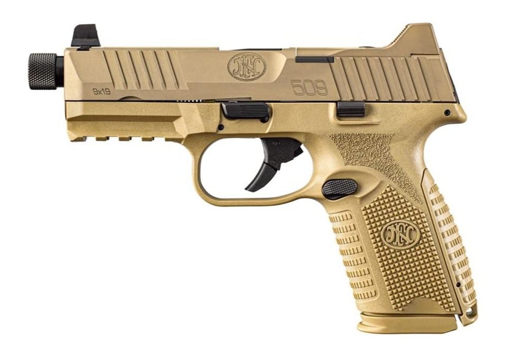 FN 509M Tactical Bundle Handgun 9mm Luger 15rd (1) 24rd (4) Magazines 4.5in view 2