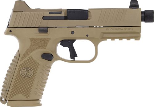 FN 509M Tactical Bundle Handgun 9mm Luger 15rd (1) 24rd (4) Magazines 4.5in view 4