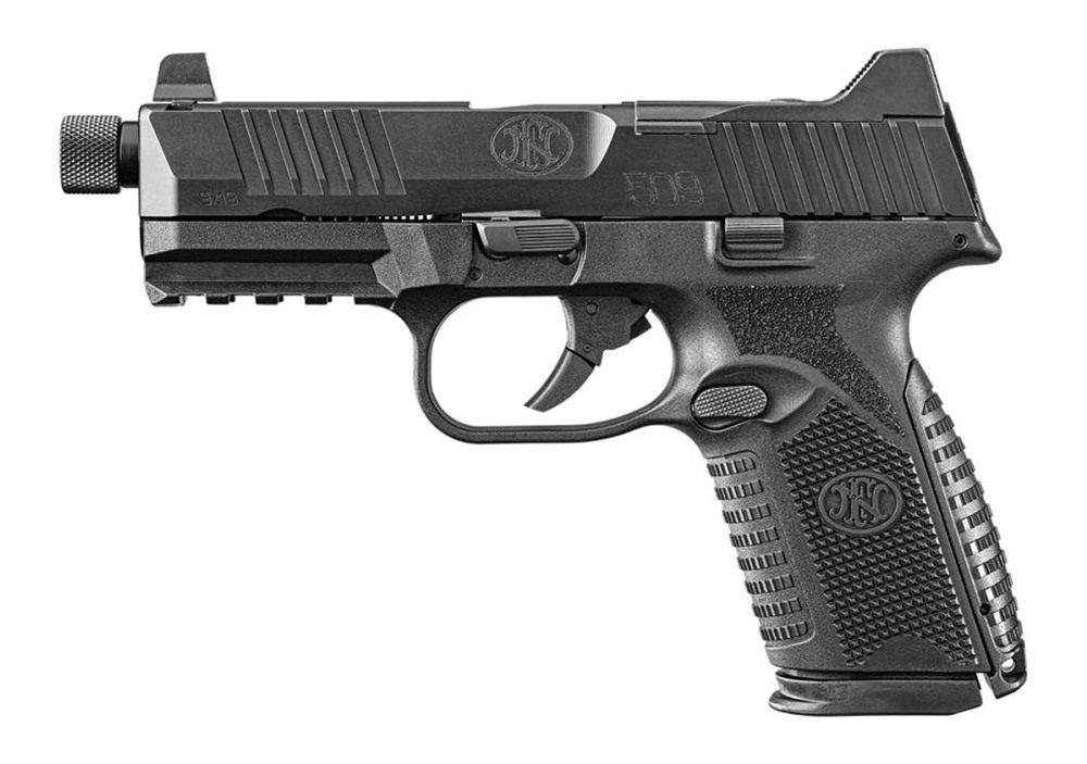FN 509M Tactical Bundle Handgun 9mm Luger 10rd (5) Magazines 4.5in Threaded view 2