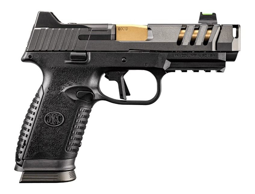 FN USA 509 CC Edge XL Handgun 9mm Luger 10rd Magazines(3) 4.2in Barrel Comp view 2