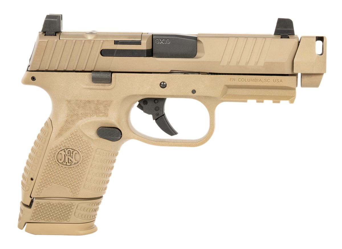 FN USA 66101794 509C MRD Compact W/Compensator 9mm Luger 4.20in 15+1 12+1 B