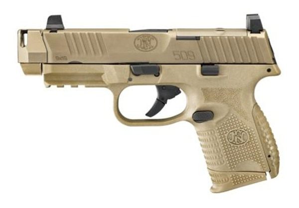 FN USA 66101794 509C MRD Compact W/Compensator 9mm Luger 4.20in 15+1 12+1 B view 3