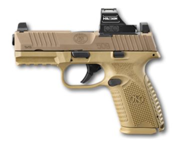 Fn dFN 509M MRD W/ Holosun HS407C FDE 9MM 2-15RD