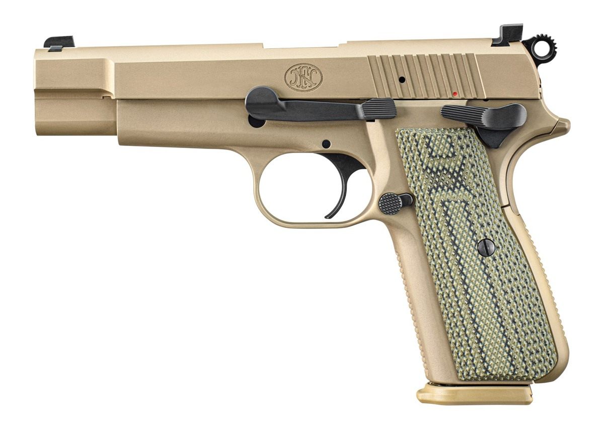 FN High Power 9MM 4.7in 10RD FDE Olve