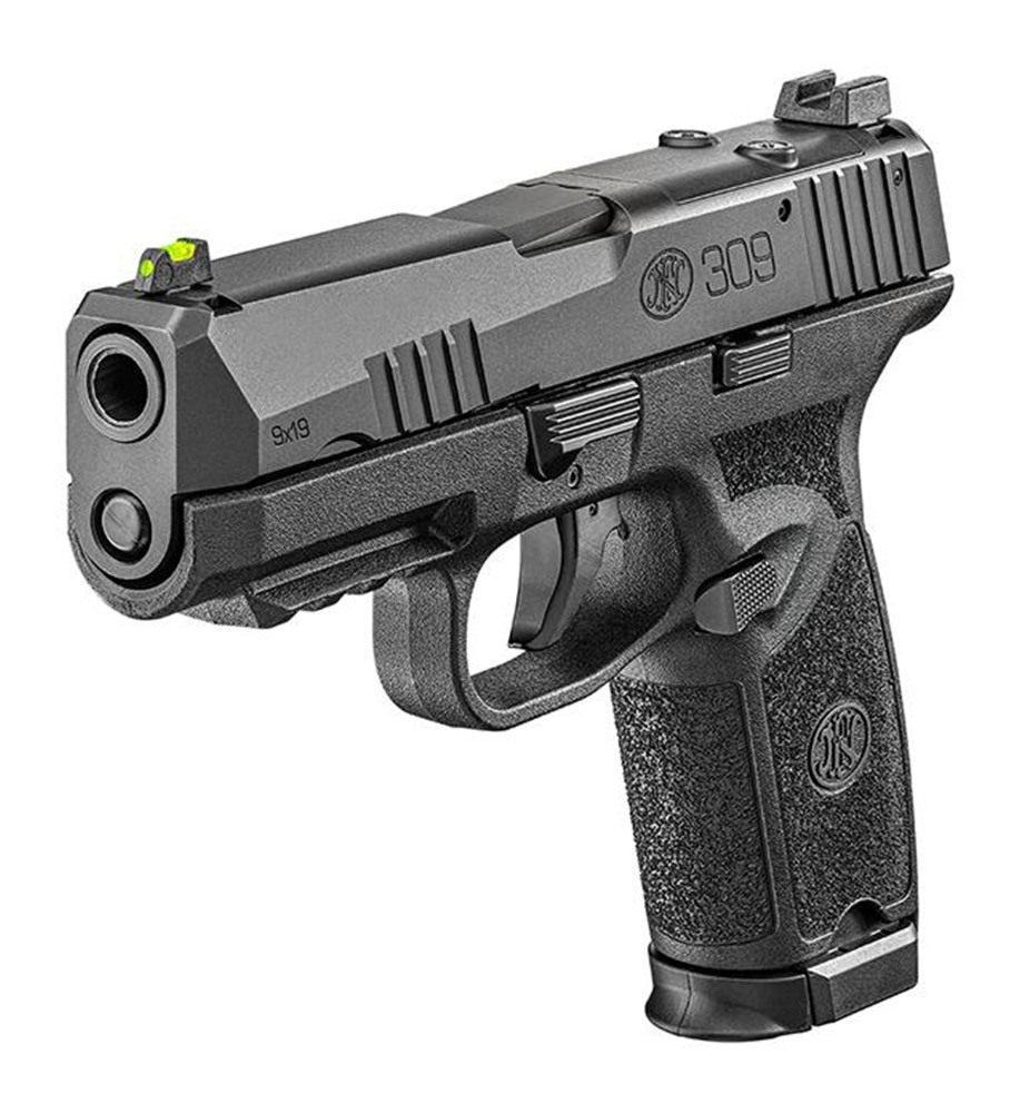 FN America 309 MRD 9mm Luger 20+1 3.80in Black Steel Barrel Optic Ready/Ser view 3